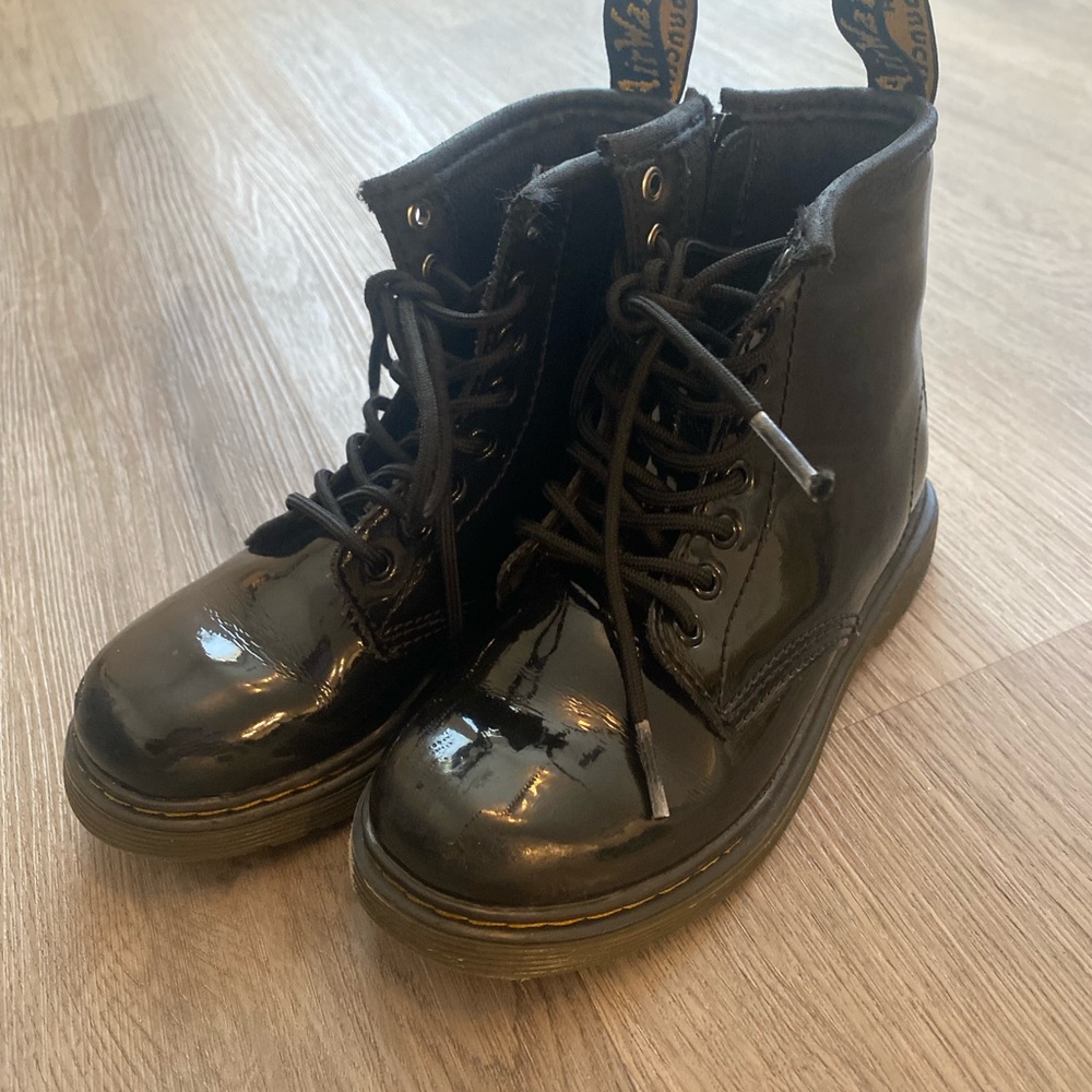 Dr. Martens Black Lace-Up Boots
